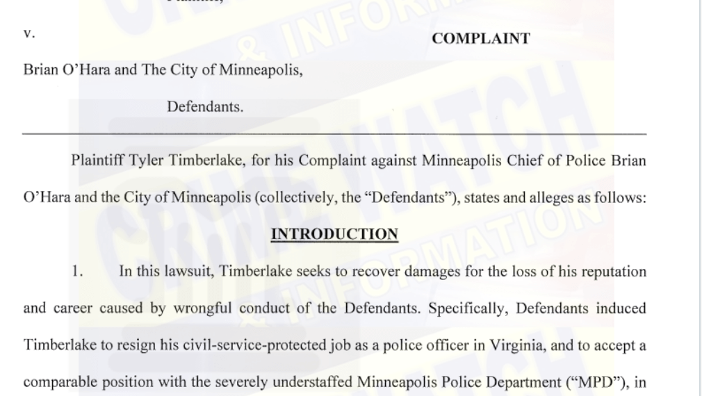 Former Minneapolis police officer sues police chief for defamation – Law Officer